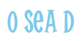 Rendering "O Sea D" using Cooper Latin