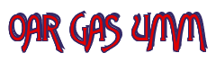 Rendering "OAR GAS UMM" using Agatha