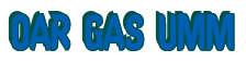 Rendering "OAR GAS UMM" using Callimarker