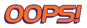 Rendering "OOPS!" using Aero Extended