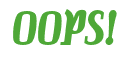 Rendering "OOPS!" using Color Bar