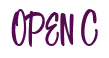 Rendering "OPEN C" using Bean Sprout