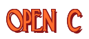 Rendering "OPEN C" using Deco