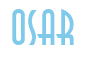 Rendering "OSAR" using Anastasia