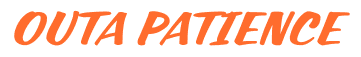 Rendering "OUTA PATIENCE" using Casual Script