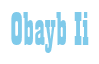 Rendering "Obayb Ii" using Bill Board