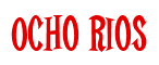 Rendering "Ocho Rios" using Cooper Latin
