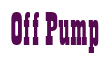 Rendering "Off Pump" using Bill Board