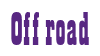 Rendering "Off road" using Bill Board