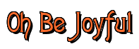 Rendering "Oh Be Joyful" using Agatha