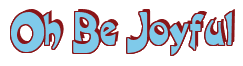 Rendering "Oh Be Joyful" using Crane