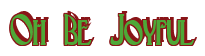 Rendering "Oh Be Joyful" using Deco