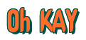 Rendering "Oh KAY" using Callimarker
