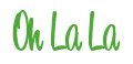 Rendering "Oh La La" using Bean Sprout