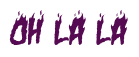 Rendering "Oh La La" using Charred BBQ