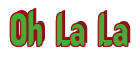 Rendering "Oh La La" using Callimarker