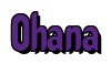 Rendering "Ohana" using Callimarker