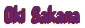 Rendering "Oki Sakana" using Callimarker
