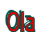 Rendering "Ola" using Agatha
