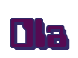 Rendering "Ola" using Computer Font