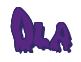 Rendering "Ola" using Drippy Goo