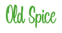 Rendering "Old Spice" using Bean Sprout