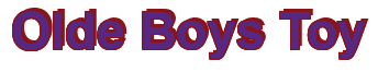 Rendering "Olde Boys Toy" using Arial Bold