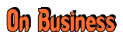 Rendering "On Business" using Callimarker