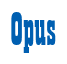 Rendering "Opus" using Bill Board