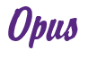 Rendering "Opus" using Brisk
