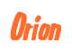Rendering "Orion" using Big Nib