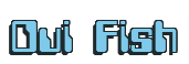 Rendering "Oui Fish" using Computer Font