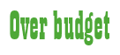 Rendering "Over budget" using Bill Board