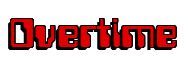 Rendering "Overtime" using Computer Font