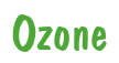 Rendering "Ozone" using Dom Casual