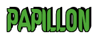 Rendering "PAPILLON" using Callimarker