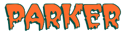 Rendering "PARKER" using Creeper