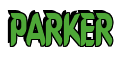 Rendering "PARKER" using Callimarker