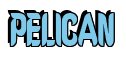 Rendering "PELICAN" using Callimarker