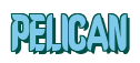 Rendering "PELICAN" using Callimarker