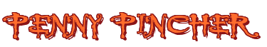 Rendering "PENNY PINCHER" using Buffied