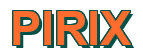 Rendering "PIRIX" using Arial Bold