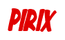 Rendering "PIRIX" using Big Nib