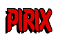 Rendering "PIRIX" using Callimarker