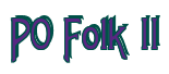Rendering "PO Folk II" using Agatha