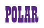 Rendering "POLAR" using Bill Board
