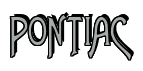 Rendering "PONTIAC" using Agatha