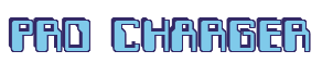 Rendering "PRO CHARGER" using Computer Font
