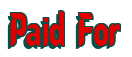 Rendering "Paid For" using Callimarker
