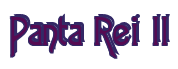 Rendering "Panta Rei II" using Agatha
